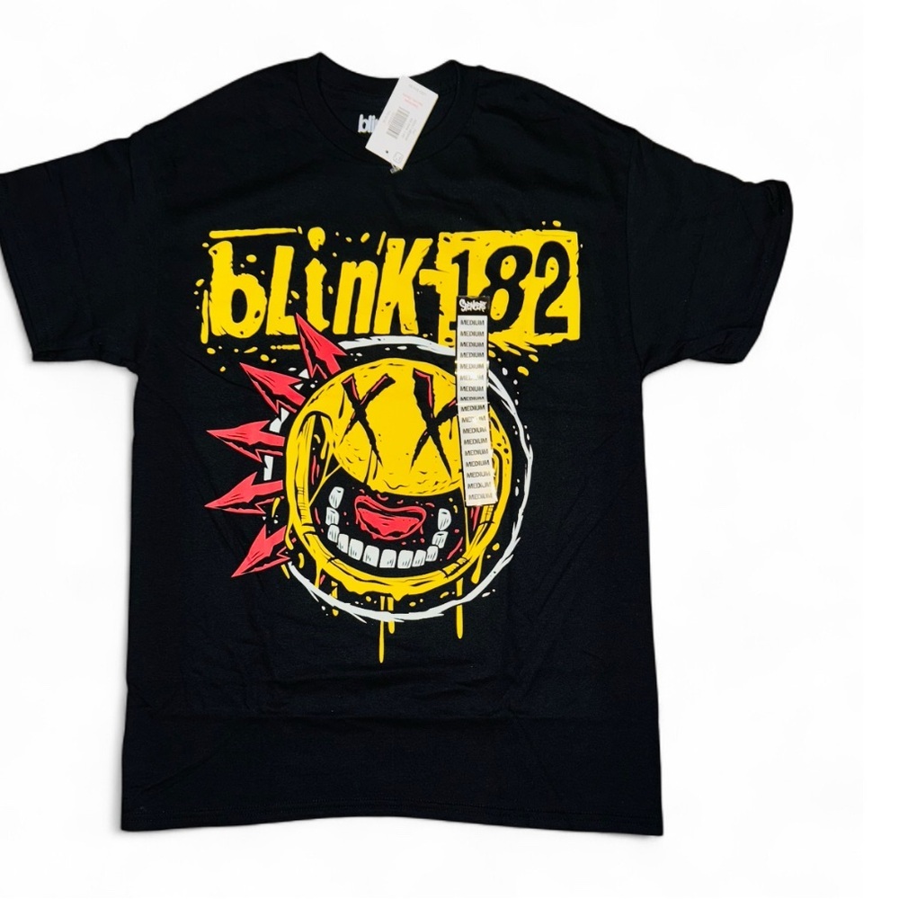Mens Brand New Blink 182 Band Tee - Picture 1 of 4